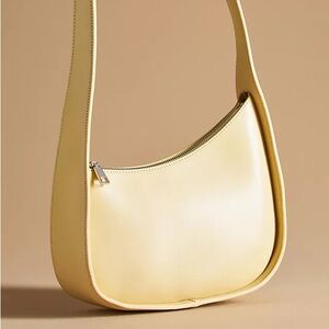 Melie Bianco Yellow Half Moon Bag